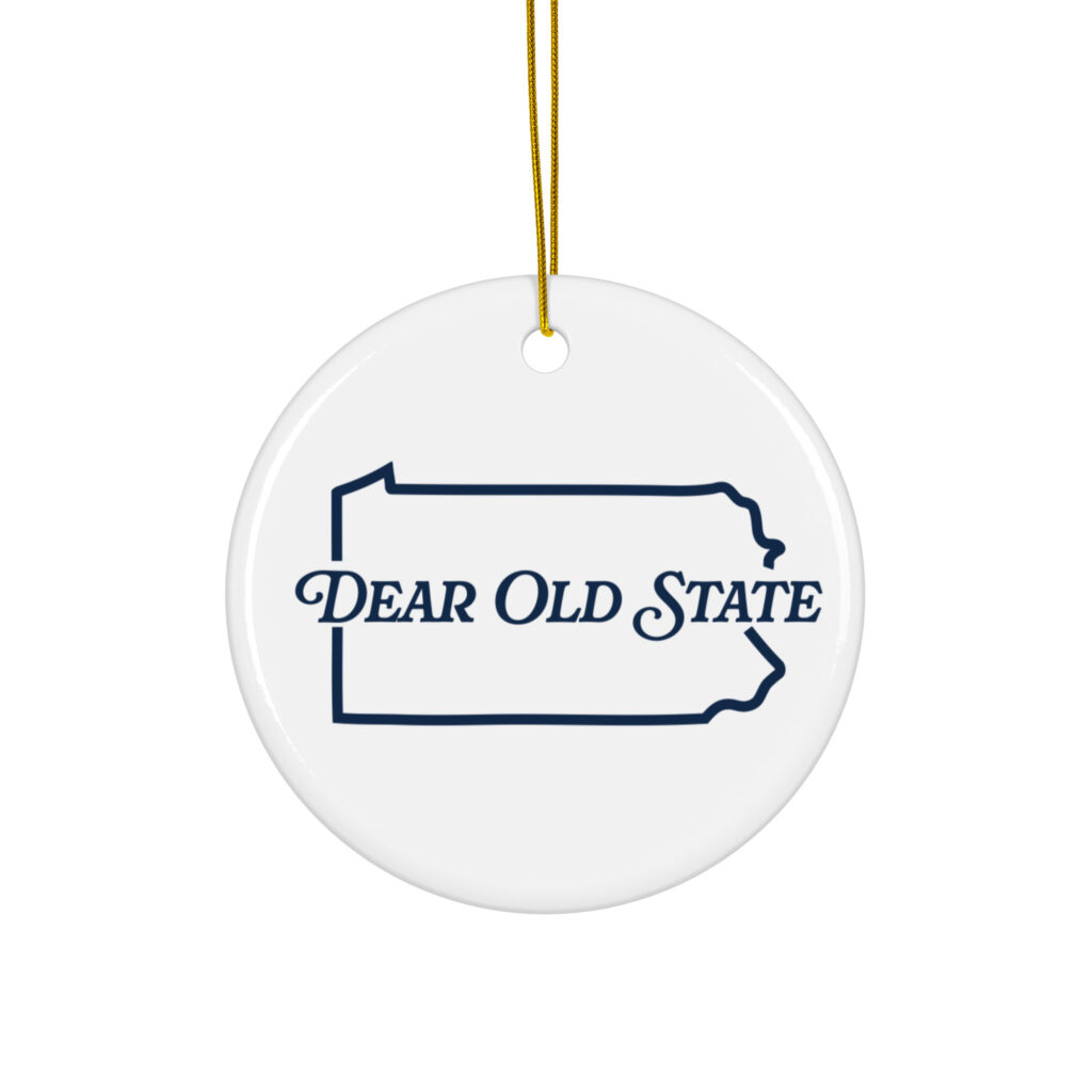 Dear Old State Ornament